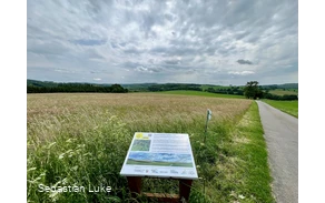GrubenKunstWeg - Wasserweg Richtung Thieringhausen